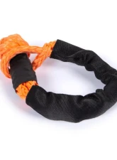 CrawlTek 1/2inch x 22inch Synthetic w/o Shackle Pulley Orange w/ Black Sleeve Soft Shackle                                     - CWLTW08102 - Image 2