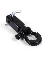 CrawlTek Hitch Insert w/ Shackle Point Black Isolator                                     - CWLTW08104 - Image 2