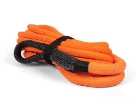 CrawlTek 7/8inch x 30' Nylon Looped Ends Orange Kinetic Recovery Rope