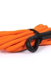CrawlTek 7/8inch x 30' Nylon Looped Ends Orange Kinetic Recovery Rope                                     - CWLTW08201 - Image 2