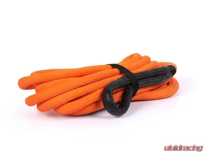 CrawlTek 7/8inch x 30' Nylon Looped Ends Orange Kinetic Recovery Rope - CWLTW08201