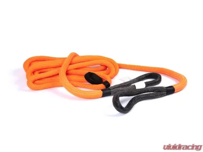 CrawlTek 7/8inch x 30' Nylon Looped Ends Orange Kinetic Recovery Rope - CWLTW08201