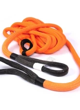 CrawlTek 7/8inch x 30' Nylon Looped Ends Orange Kinetic Recovery Rope                                     - CWLTW08201 - Image 4