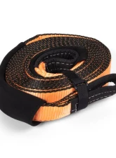 CrawlTek 3inch x 30' Polyester Orange Tow Strap                                     - CWLTW08202 - Image 4