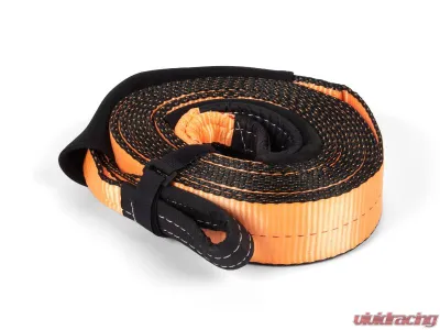 CrawlTek 3inch x 30' Polyester Orange Tow Strap - CWLTW08202