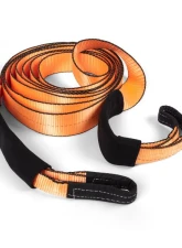 CrawlTek 3inch x 30' Polyester Orange Tow Strap                                     - CWLTW08202 - Image 3