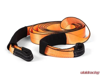 CrawlTek 3inch x 30' Polyester Orange Tow Strap - CWLTW08202