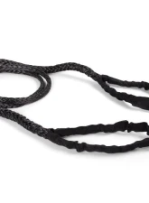 CrawlTek 1/2inch x 10' Synthetic Black Winch Line Extension/Utility Rope                                     - CWLTW08203 - Image 2