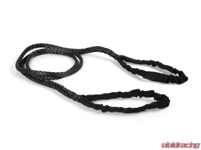 CrawlTek 1/2inch x 10' Synthetic Black Winch Line Extension/Utility Rope - CWLTW08203