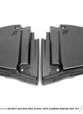 AMS Performance Red Alpha Matte Carbon Brake Fluid Reservoir and Battery Cover Set                                     - ALP.28.06.0003-1 - Image 2