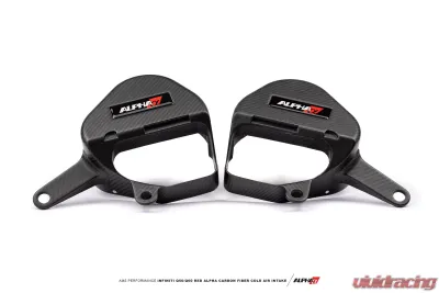 AMS Performance Red Alpha Matte Carbon Intake Kit Infiniti Q50 | Q60 2016-2022 - ALP.28.08.0001-2