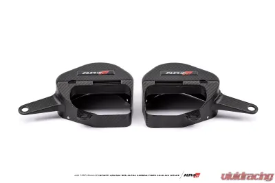 AMS Performance Red Alpha Matte Carbon Intake Kit Infiniti Q50 | Q60 2016-2022 - ALP.28.08.0001-2