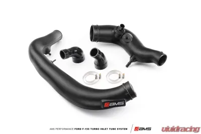 AMS Performance 3.5L EcoBoost Turbo Inlet Tubes for Ford F-150 2011-2020, Black Rubber - AMS.46.08.0001-1