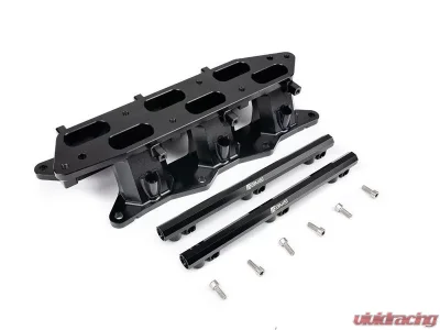 AMS Performance Black Port Injection Lower Manifold Infiniti Q50 | Q60 - ALP.28.08.0002-1