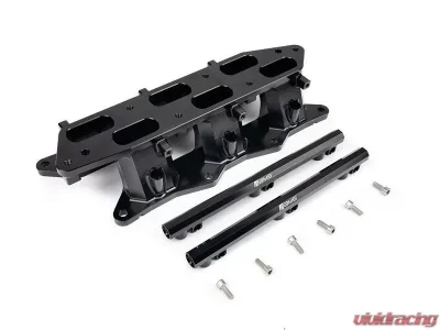 AMS Performance Black Port Injection Lower Manifold Infiniti Q50 | Q60 - ALP.28.08.0002-2