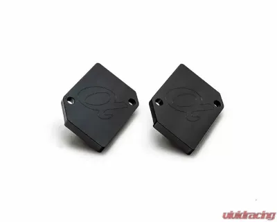 AMS Performance MAF Block-Off Plates for ALP.07.08.0007-1, Aluminum, Black Finish - ALP.07.08.0007-1