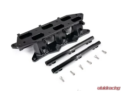 AMS Performance Black Port Injection Lower Manifold Nissan Z 2023-2024 - AMS.47.08.0001-1