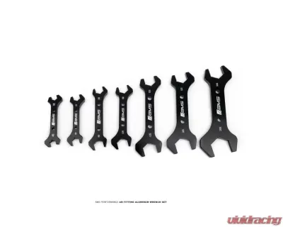 AMS Performance AN Fitting Aluminum Wrench Set - 12 Piece, Lightweight, Durable Tools - AMS.00.12.0001-1