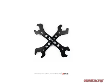 AMS Performance AN Fitting Aluminum Wrench Set - 12 Piece, Lightweight, Durable Tools - AMS.00.12.0001-1