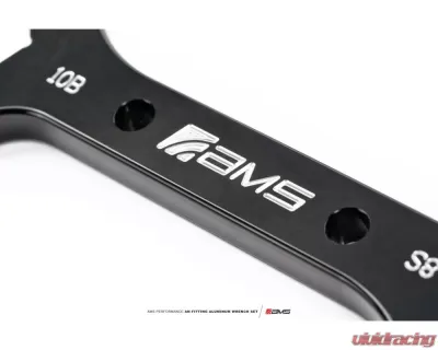 AMS Performance AN Fitting Aluminum Wrench Set - 12 Piece, Lightweight, Durable Tools - AMS.00.12.0001-1