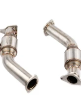 AMS Performance VR30DDTT Street Lower Downpipes                                     - AMS.53.05.0001-2 - Image 2