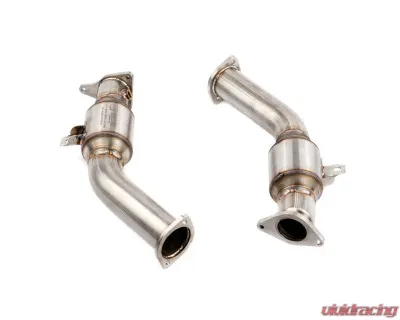 AMS Performance VR30DDTT Street Lower Downpipes - AMS.53.05.0001-2