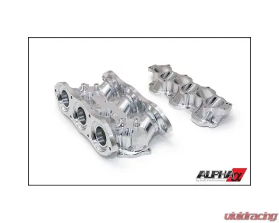 AMS Performance Carbon Fiber Intake Manifold with Standard Fuel Rail for 6 Injectors - ALP.07.08.0101-17