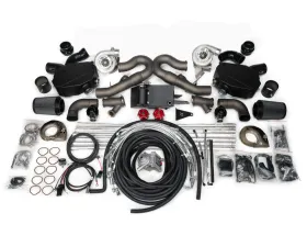 AMS Performance ALPHA 12 G35-1050 Twin Turbo Kit Stainless Steel Exhaust