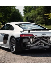 AMS Performance Alpha 20 G42-1200 Twin Turbo Kit Center Exit Titanium Exhaust                                     - ALP.40.14.0042-1 - Image 2