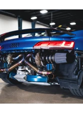 AMS Performance Alpha 20 G42-1200 Twin Turbo Kit Center Exit Titanium Exhaust                                     - ALP.40.14.0042-1 - Image 4