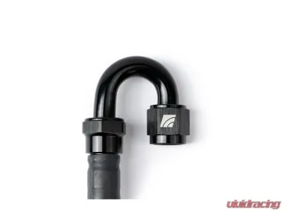 AMS Performance 5/16 Quick Connect Inlet to -06AN Male Outlet Inline Fuel Pulsation Damper Infiniti Q50 | Q60 | Nissan Z 2016-2025 - AMS.00.07.0002-3