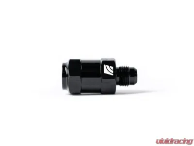 AMS Performance 5/16 Quick Connect Inlet to -06AN Male Outlet Inline Fuel Pulsation Damper Infiniti Q50 | Q60 | Nissan Z 2016-2025 - AMS.00.07.0002-3