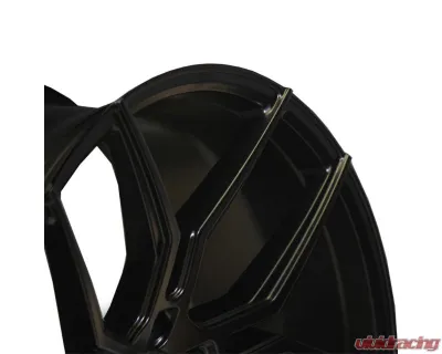 Marquee Luxury M1000W 22x10.5 +38 (5x4.5) Satin Black - 1000W22105511438SB