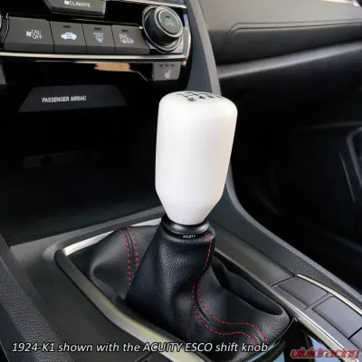 Acuity Instruments Shift Boot Collar Upgrade (Satin Black Aluminum Finish) Honda | Acura 1999-2025 - 1924-K1