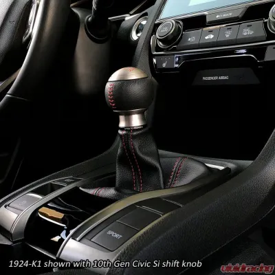 Acuity Instruments Shift Boot Collar Upgrade (Satin Black Aluminum Finish) Honda | Acura 1999-2025 - 1924-K1