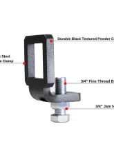 BulletProof Hitches BulletProof 2" Anti-Rattle Clamp for 2" Shank Hitches, Steel Finish                                     - 2ANTIRATTLE - Image 3