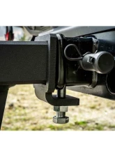 BulletProof Hitches 3" Anti-Rattle Clamp for 3" Shank Hitches - Steel, Black Powder Coat                                     - 3ANTIRATTLE - Image 2