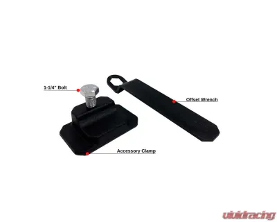 BulletProof Hitches BulletProof Accessory Clamp for Dual Ball Accessories, Easy Install - ACCESSORYCLAMP