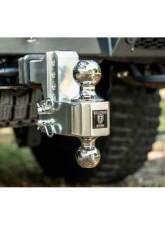 BulletProof Hitches BulletProof 2.0" Aluminum Medium Duty Drop/Rise Hitch 14,000 lbs Capacity                                     - AL202 - Image 6