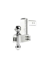 BulletProof Hitches BulletProof 2.0" Aluminum Medium Duty 4" Drop/Rise Hitch, 14K Capacity                                     - AL204 - Image 8