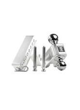 BulletProof Hitches BulletProof 2.0" Aluminum Medium Duty 4" Drop/Rise Hitch, 14K Capacity                                     - AL204 - Image 2