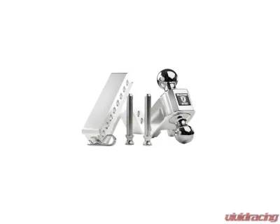 BulletProof Hitches BulletProof 2.0" Aluminum Medium Duty 4" Drop/Rise Hitch, 14K Capacity - AL204