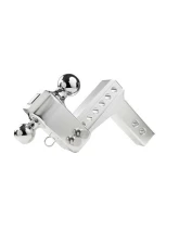 BulletProof Hitches BulletProof 2.0" Aluminum Medium Duty 4" Drop/Rise Hitch, 14K Capacity                                     - AL204 - Image 4