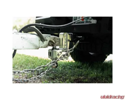 BulletProof Hitches BulletProof 2.0" Aluminum Medium Duty 4" Drop/Rise Hitch, 14K Capacity - AL204