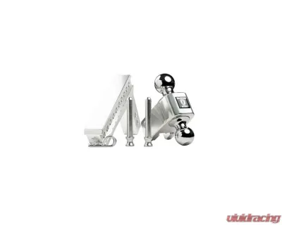 BulletProof Hitches BulletProof 2.0" Aluminum Medium Duty 6" Drop/Rise Hitch, 14,000 lbs Capacity - AL206