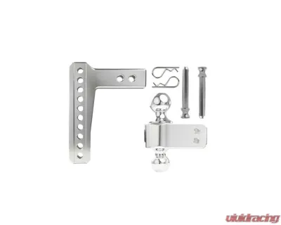 BulletProof Hitches BulletProof 2.0" Aluminum Medium Duty 6" Drop/Rise Hitch, 14,000 lbs Capacity - AL206