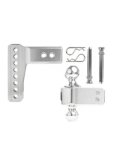 BulletProof Hitches BulletProof 2.5" Aluminum Medium Duty Hitch 4" Drop/Rise 14,000 lbs                                     - AL254 - Image 5