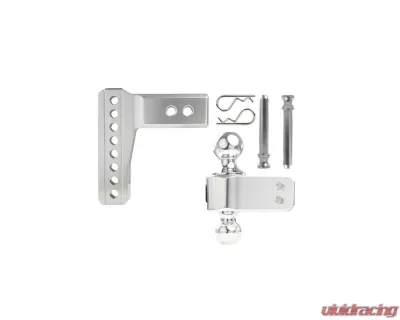 BulletProof Hitches BulletProof 2.5" Aluminum Medium Duty Hitch 4" Drop/Rise 14,000 lbs - AL254