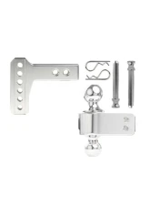 BulletProof Hitches BulletProof 2.0" Aluminum Medium Duty Drop/Rise Hitch 14,000 lbs Capacity                                     - AL202 - Image 5