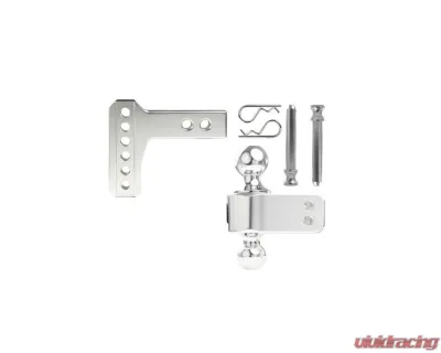 BulletProof Hitches BulletProof 2.0" Aluminum Medium Duty Drop/Rise Hitch 14,000 lbs Capacity - AL202